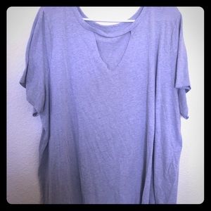 Lavender top by Lane Bryant